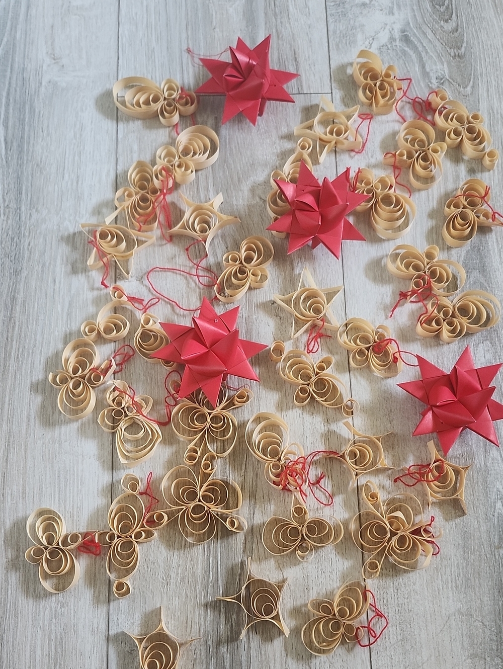 Vintage Paper Ornaments